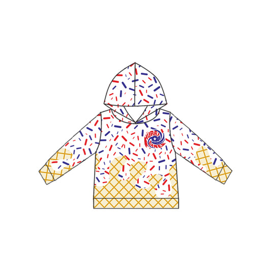 baby boy long sleeve custom team hoodie top