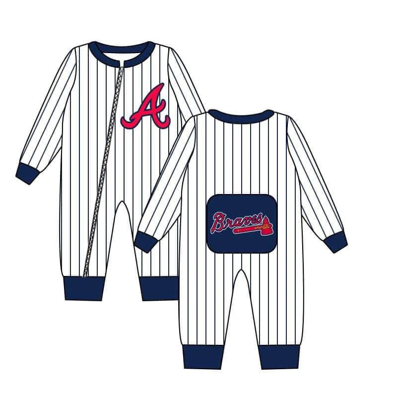 baby  long sleeve camo zip romper