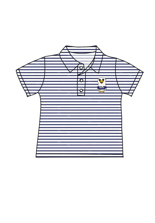 baby boy short sleeve team polo shirt