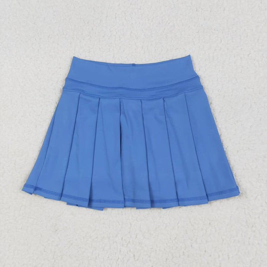 Toddle baby girls dark blue yoga shorts skirt