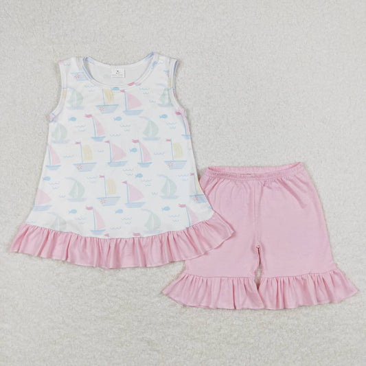 toddle girls sailboat summer clothes