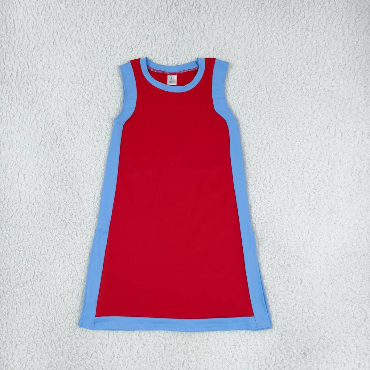 Red color girls summer yoga  dress preorder