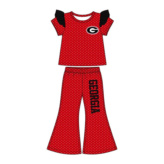 Kids short sleeve custom team outfit wholesal factory price