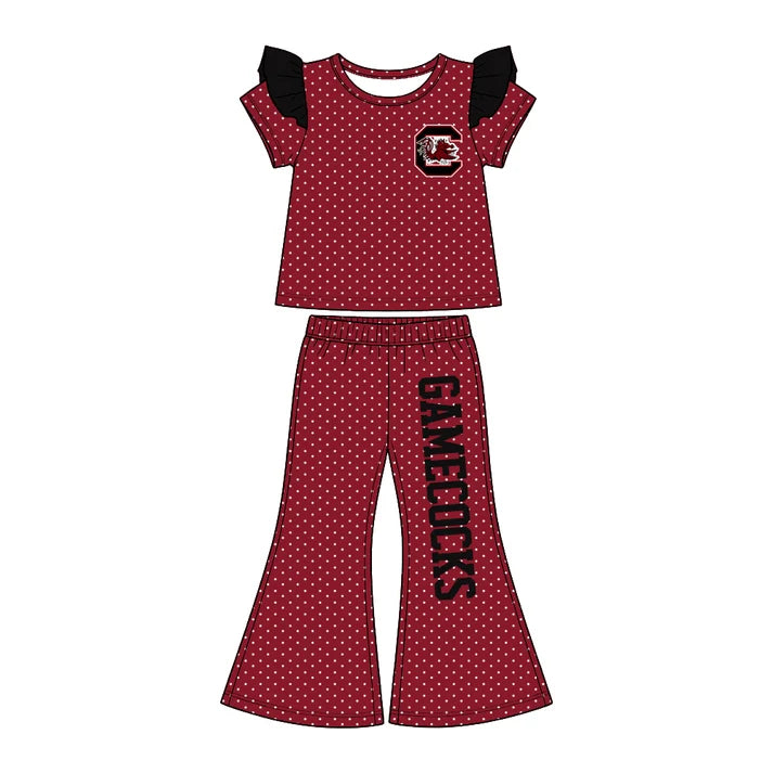 Kids short sleeve custom team outfit wholesal factory price