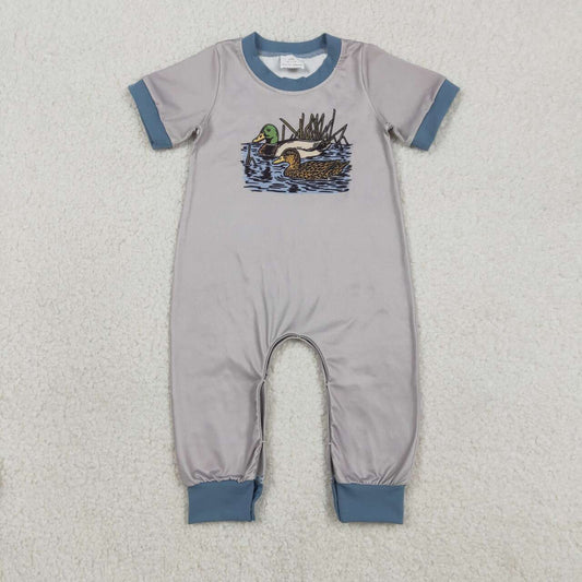Mallard duck design toddle baby summer romper