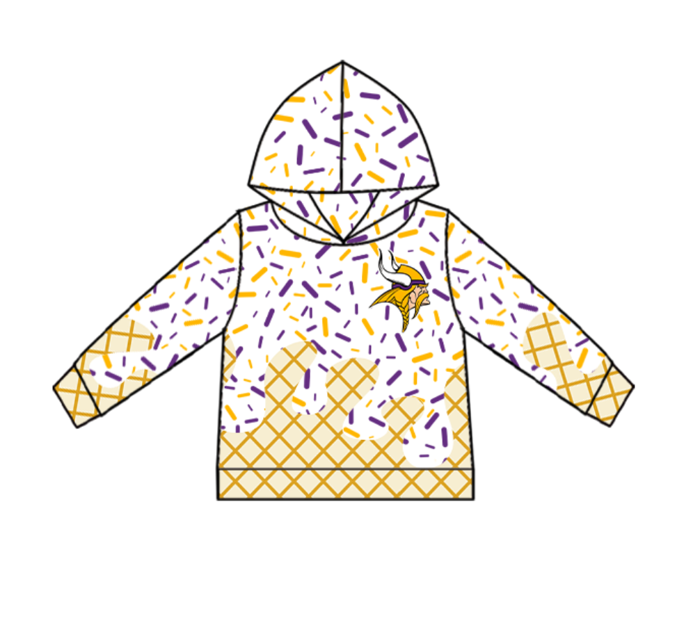 baby boy long sleeve custom team hoodie top