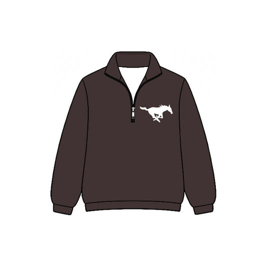 Kids team style long sleeve pullover top