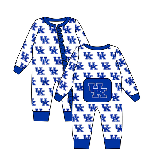 baby girl long sleeve team romper