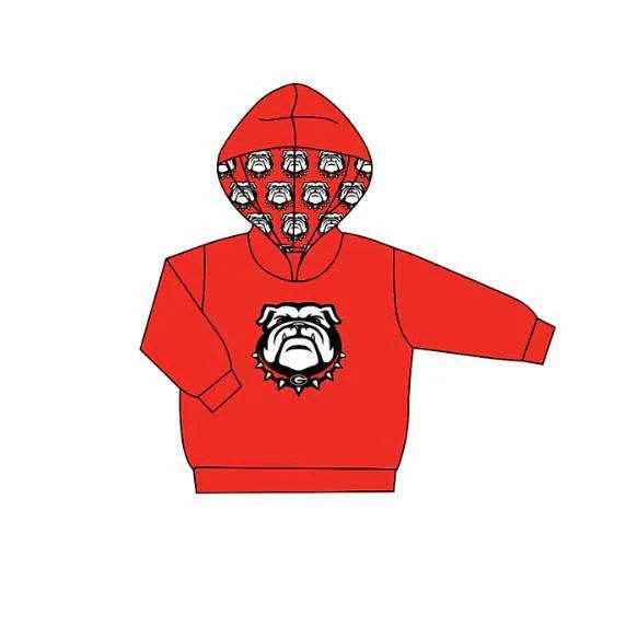baby boy custom team design hoodie top