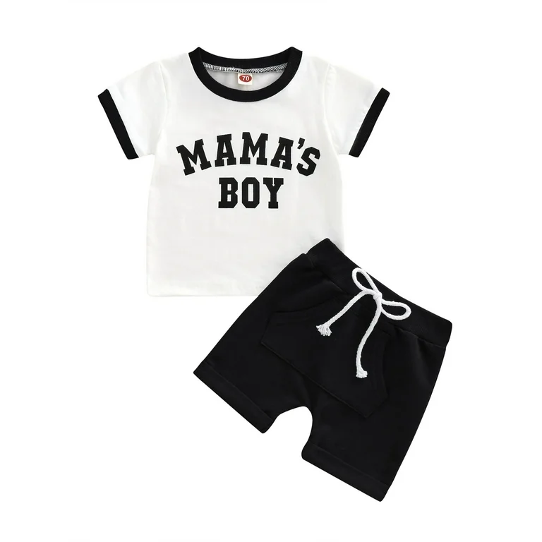 Mamas boy Mothers day kids outfit