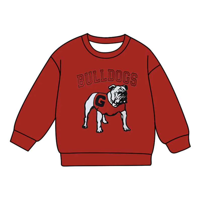 baby boy long sleeve custom team shirt