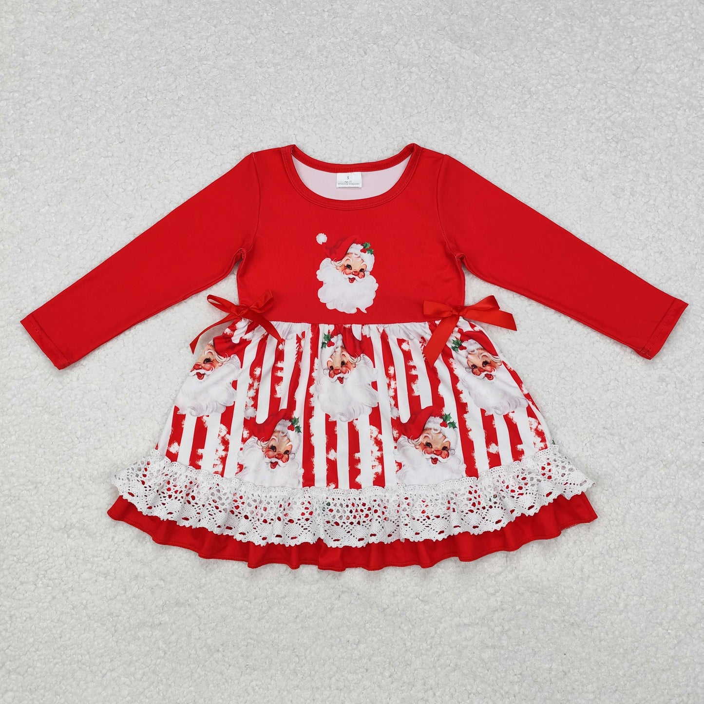 Best Sister Baby Girls Christmas Santa Claus Clothing Set