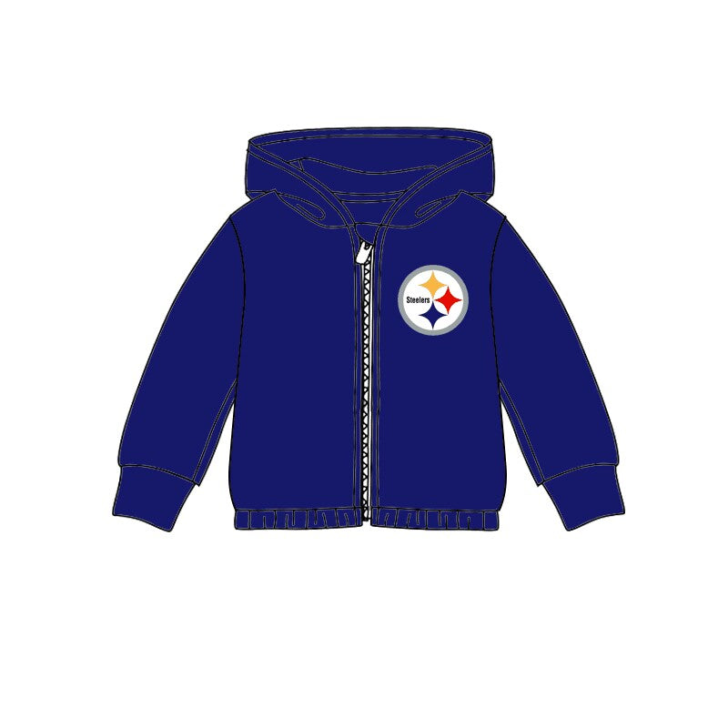 baby boy long sleeve custom team hoodie top