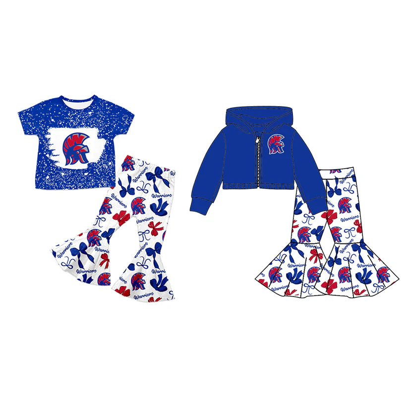 Toddle kids custom college team design matching outfit