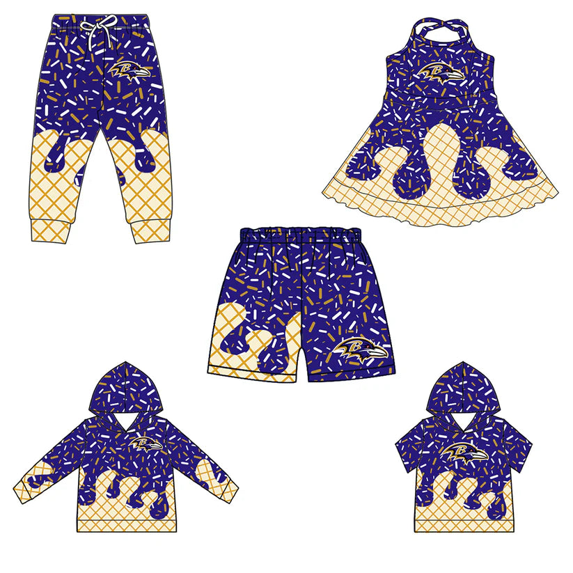 Toddle baby custom team design matching outfit