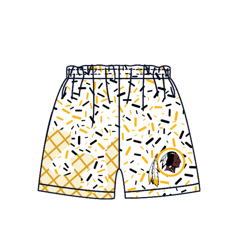 Toddle baby custom team design matching outfit