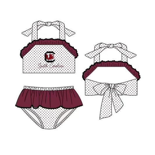 baby girls summer two pieces bathing suit