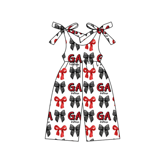 toddle girls team design jumpsuit