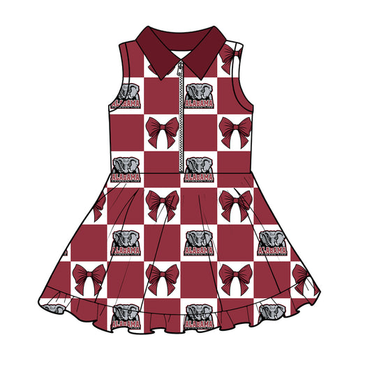 Toddle girls wholesale custom team design yoga dress