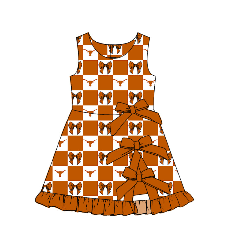 Toddle girls wholesale custom team design yoga dress