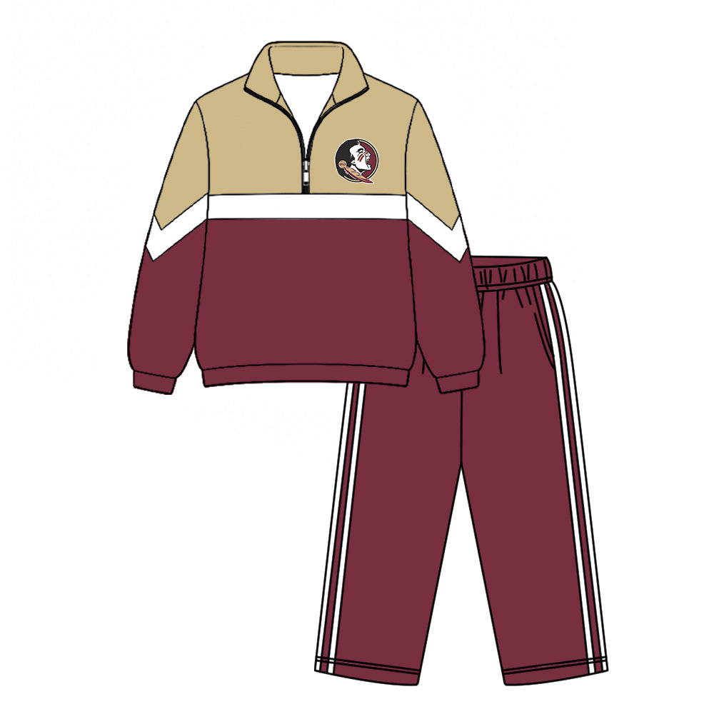 Toddle kids custom Florida team design long sleeve outfit