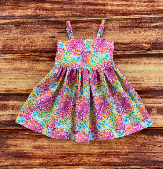 baby girls boutique floral dress