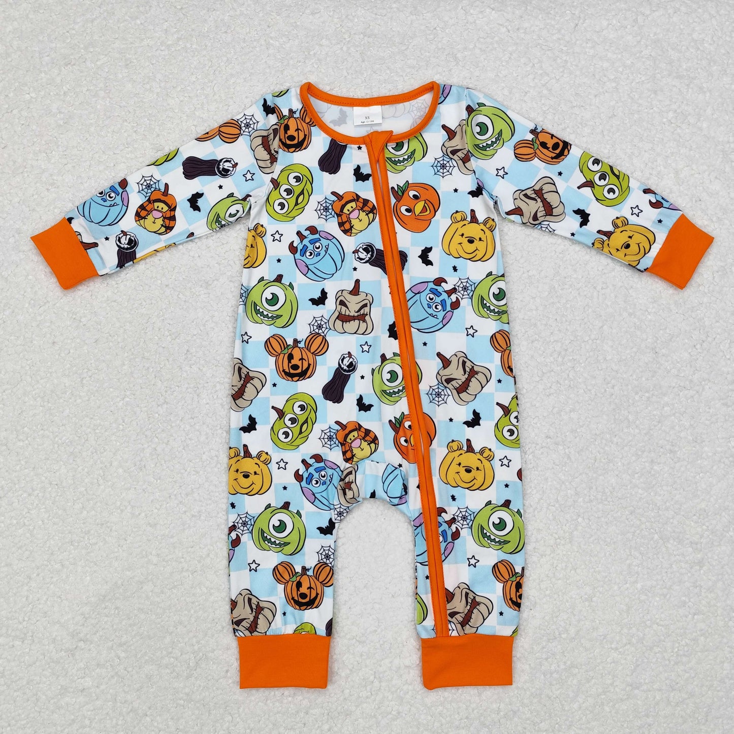 Halloween cartoon sister brother matching sibling clothes