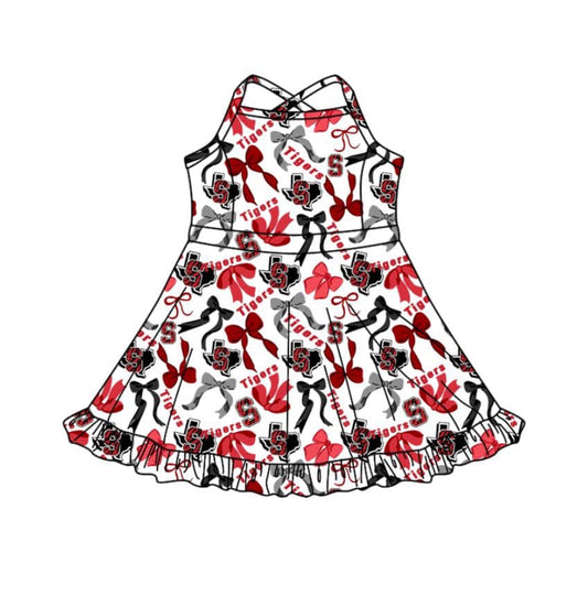 toddle girls short sleeve team dress