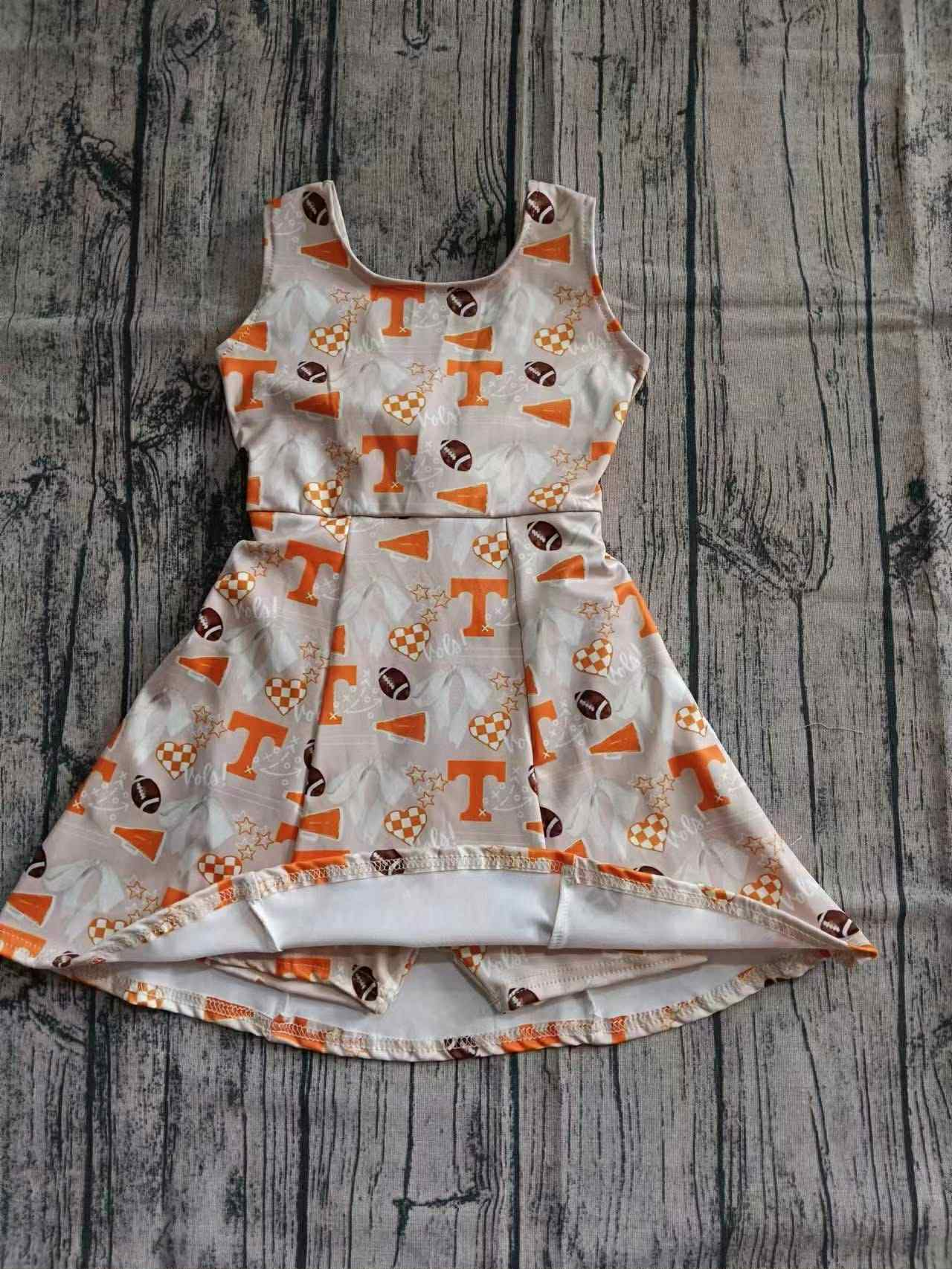 toddle girls short sleeve team dress