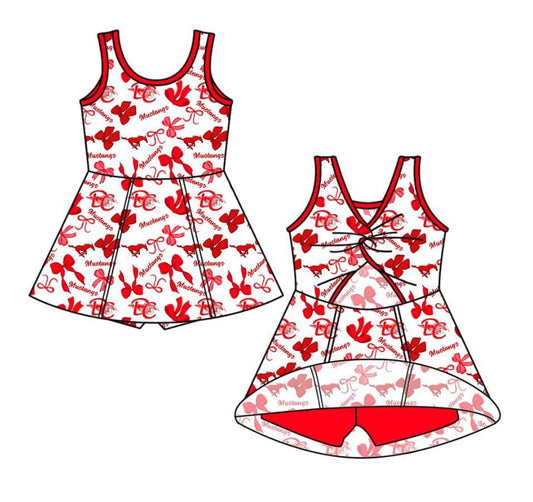 toddle girls short sleeve team dress