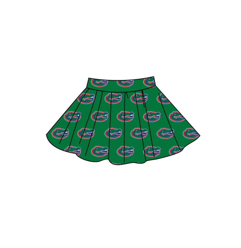 Adult women school style summer skirts add shorts inside