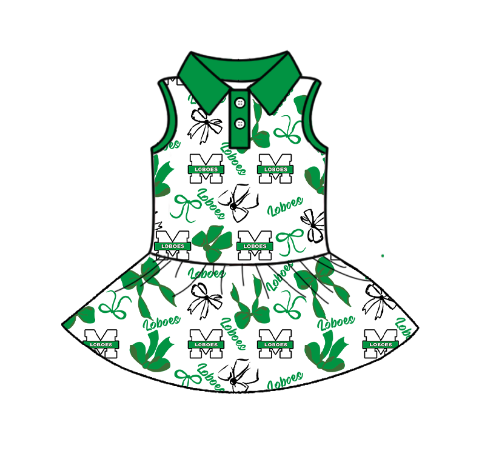 toddle girls short sleeve team dress