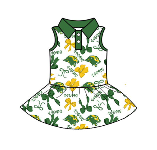 toddle girls short sleeve team dress
