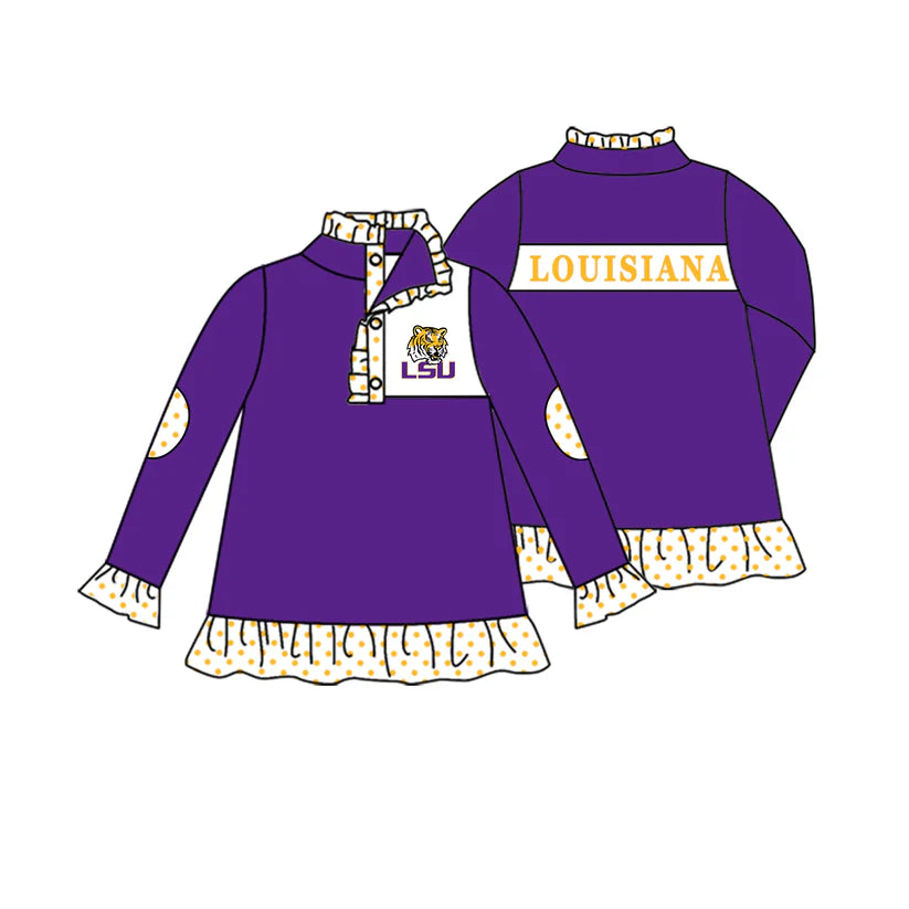 Kids custom team long sleeve pullover