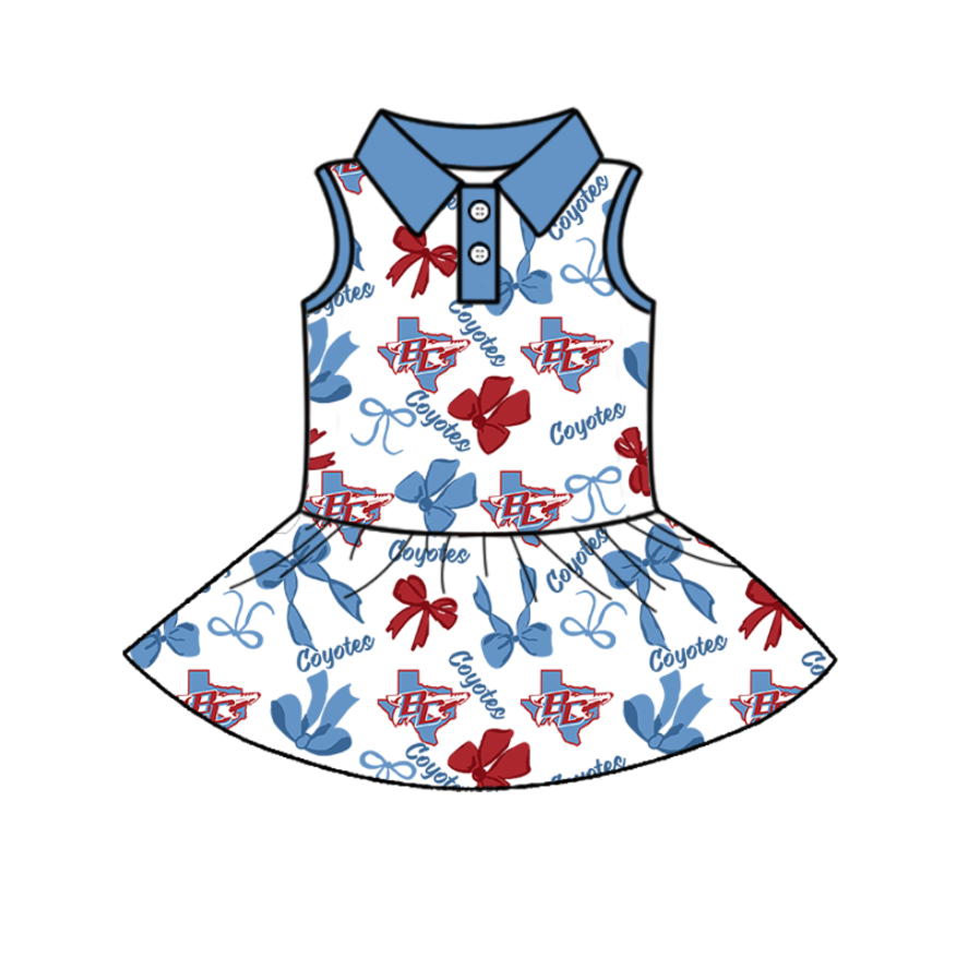 toddle girls short sleeve team dress