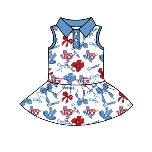 toddle girls short sleeve team dress
