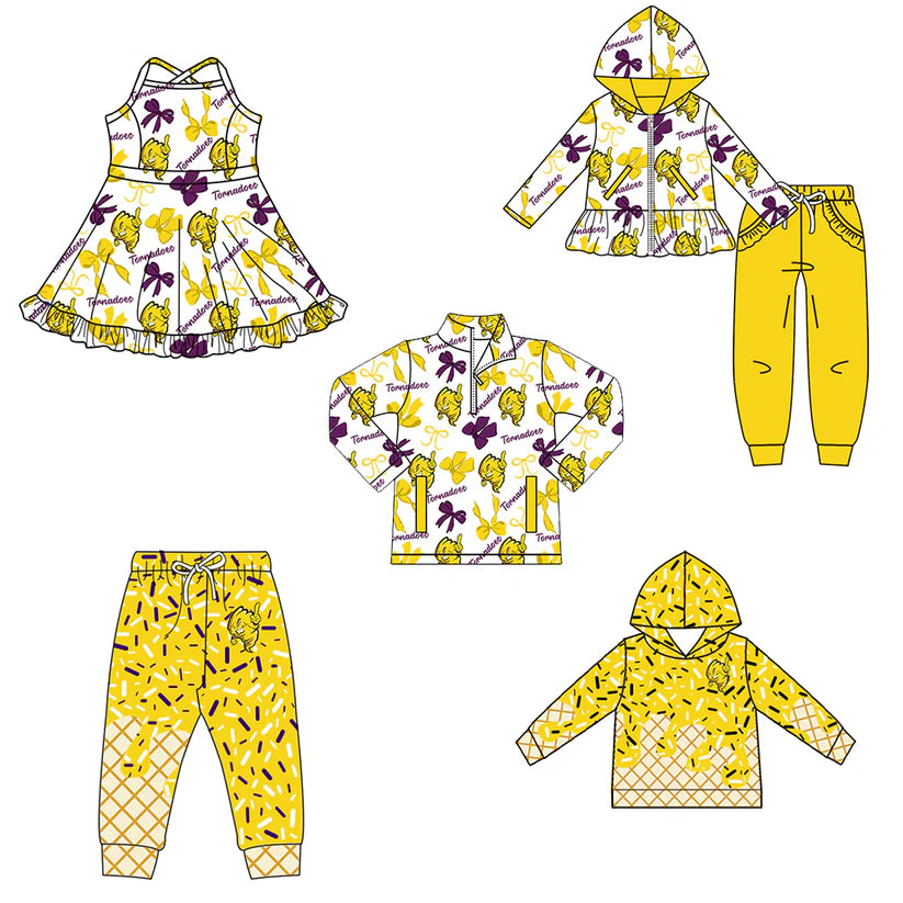 Toddle baby custom team design matching outfit
