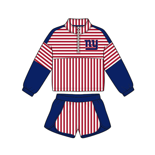 Toddle kids custom team design long sleeve pullover outfit