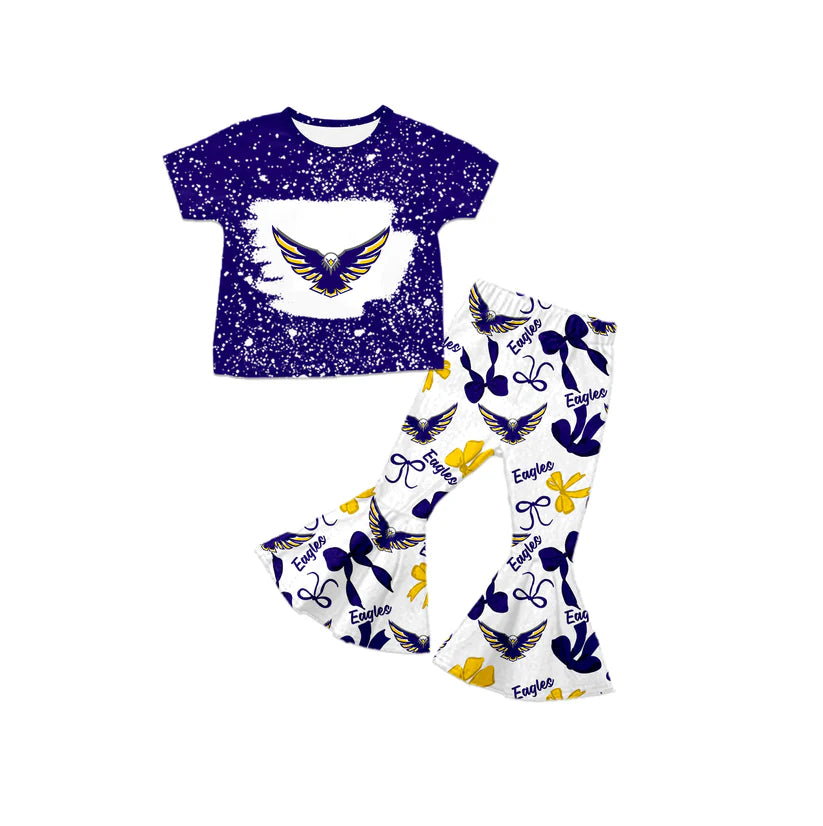 Toddle kids custom college team design matching outfit