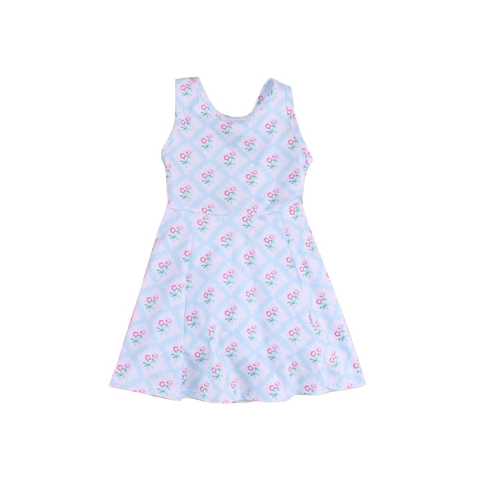 baby girl floral custom design dress