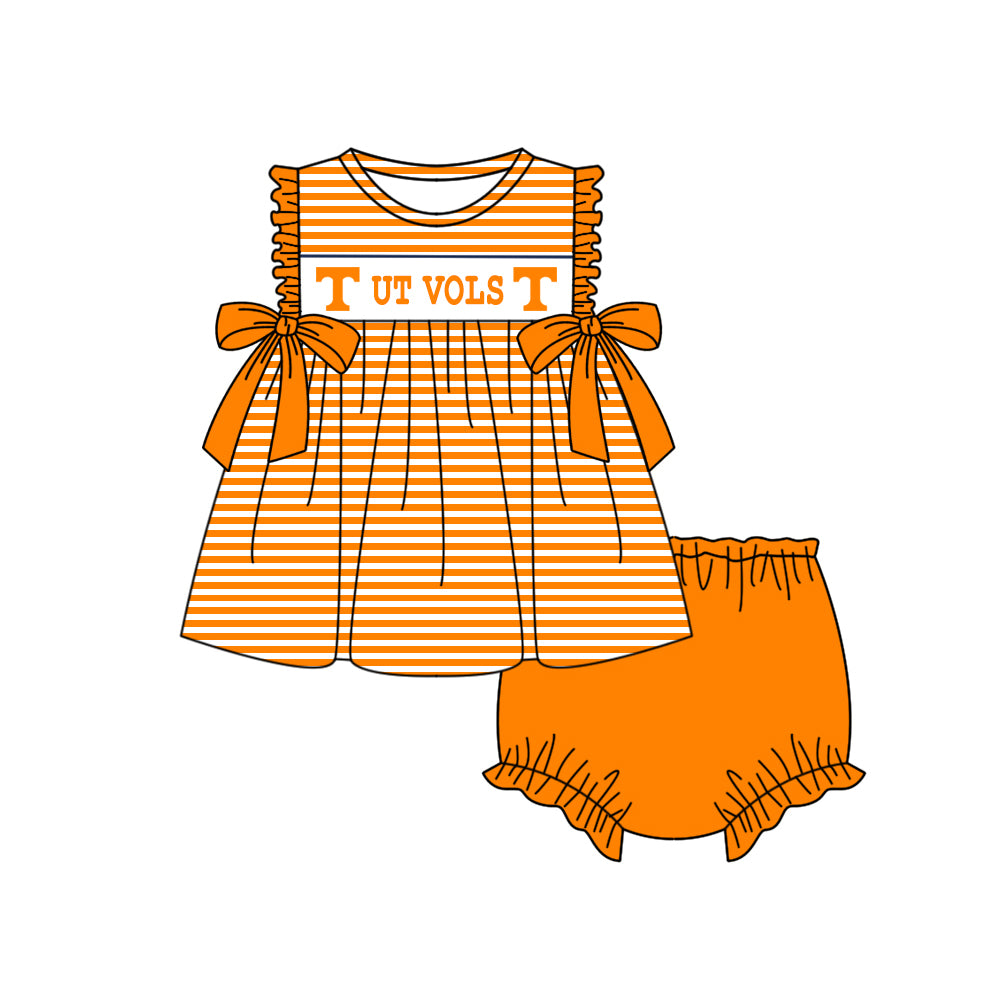 Toddle kids custom team design bummies set