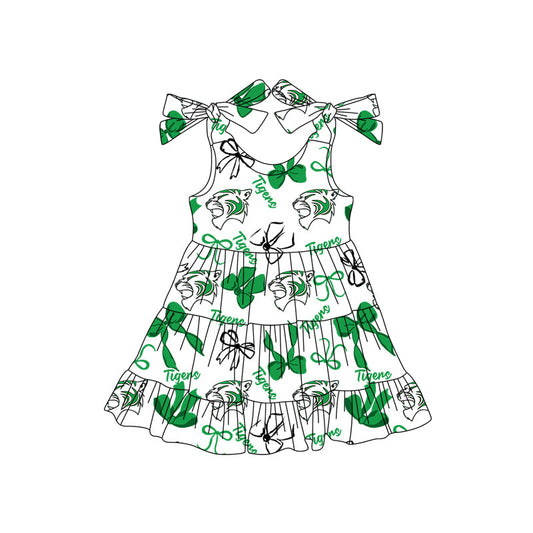 Toddle girls wholesale custom team design dress