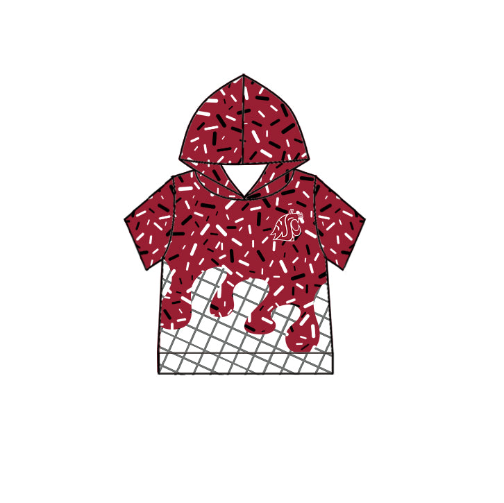 baby boy custom team design hoodie top