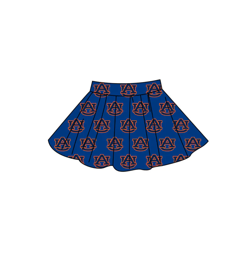 Adult women school style summer skirts add shorts inside
