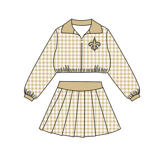 Toddle kids custom team design long sleeve pullover outfit