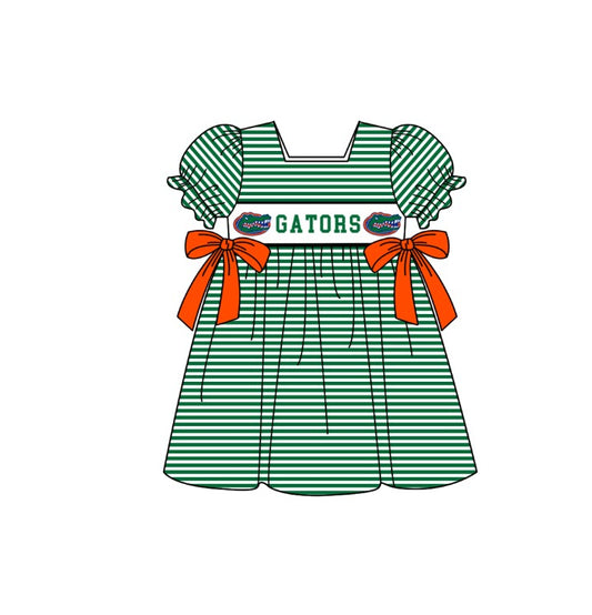 Custom collegiate team girls summer dress