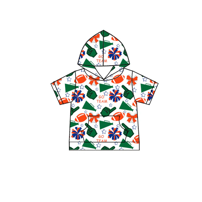 Kids baby custom team dress/hoodie top/shorts