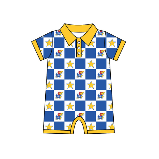 Team design toddle boy summer romper