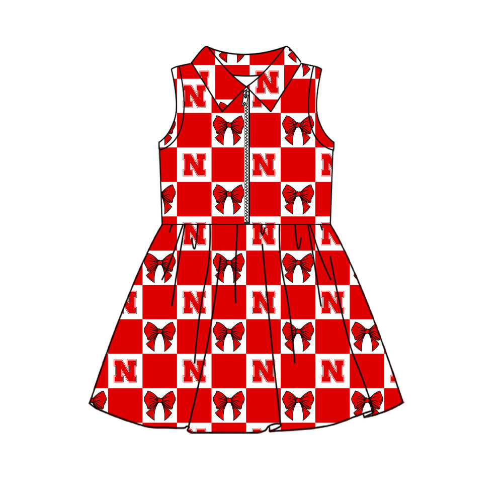 Toddle girls wholesale custom team design yoga dress