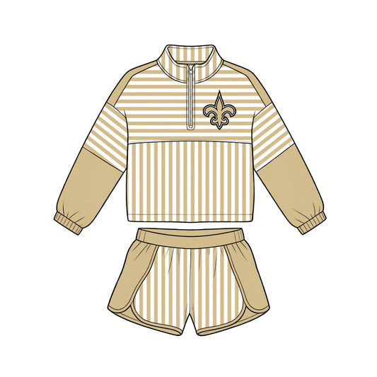 Toddle kids custom team design long sleeve pullover outfit